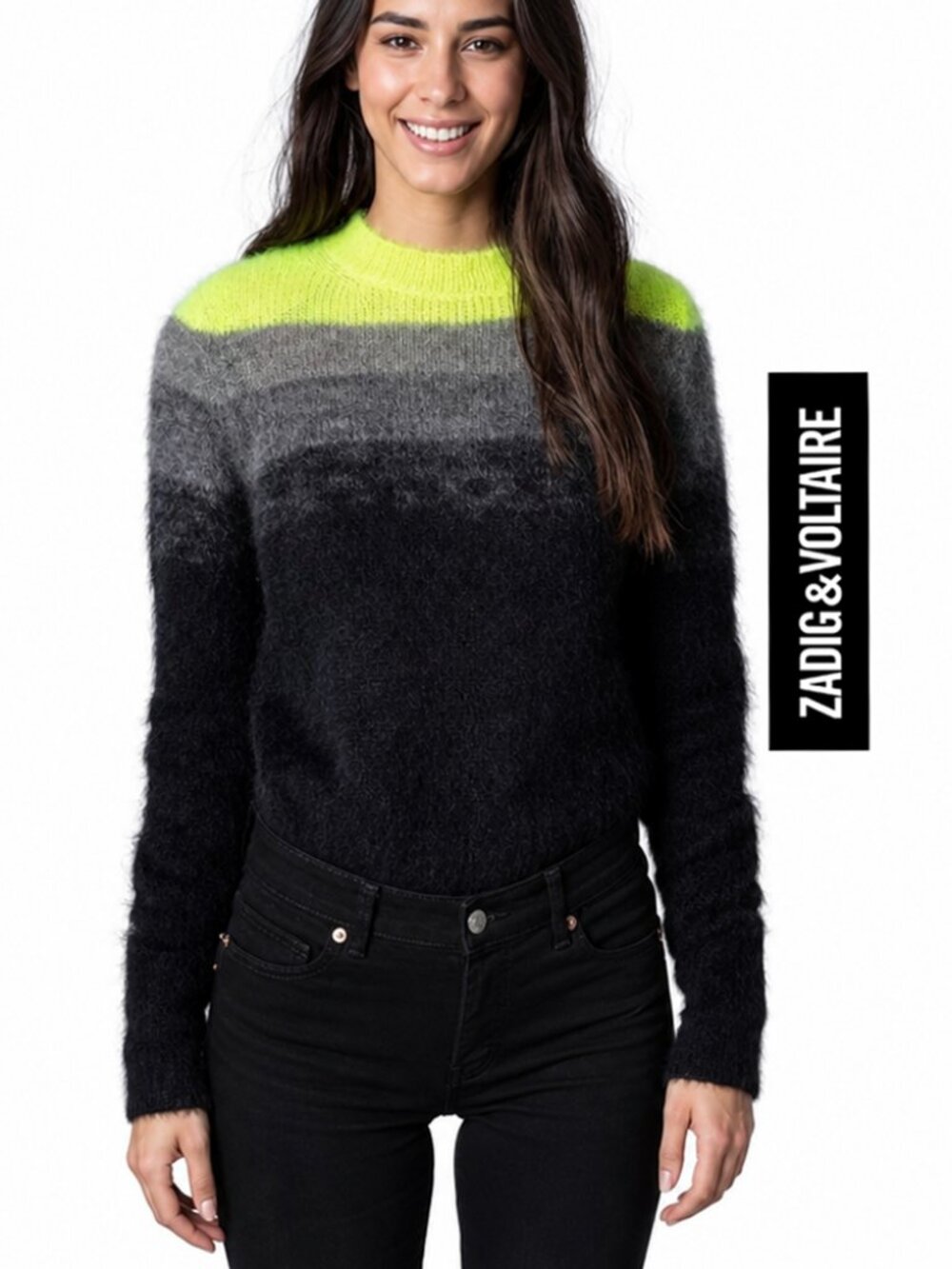 Zadig & Voltaire Georgia Multi Color Sweater